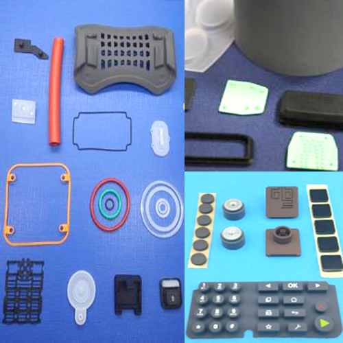 Products made of silicone rubber